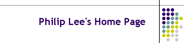 Philip Lee's Home Page